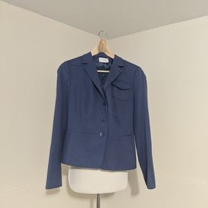 Akris Punto Blue Wool Blazer